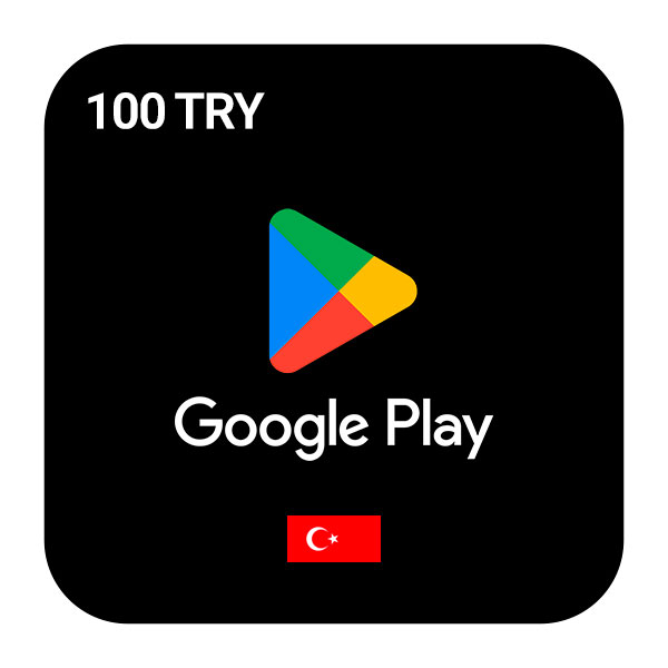 گیفت کارت گوگل پلی 100 لیر ترکیه