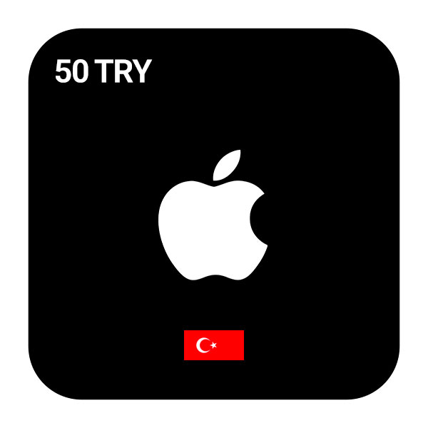 گیفت کارت اپل 50 لیر ترکیه